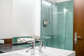 Hair dryer, towels, soap, shampoo - Firmeza388 Charming Flats (Porto)