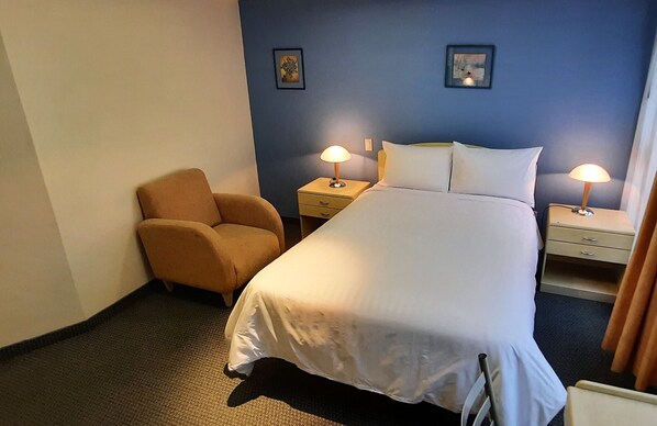 1 bedroom, WiFi, bed sheets, wheelchair access