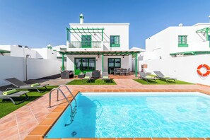 Una piscina climatizada