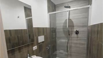 Classic Double Room Single Use | Bathroom | Shower, rainfall showerhead, designer toiletries, dressing gowns