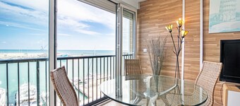 Apartamento "Puerto Denia" con vistas al mar y Wi-Fi