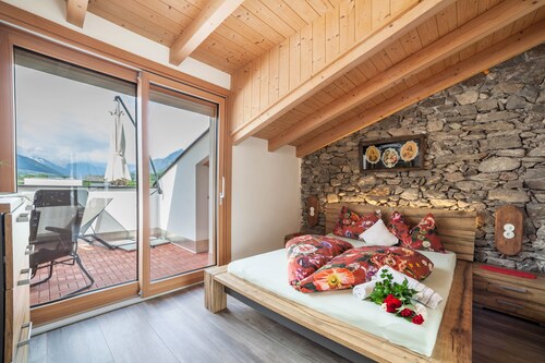 Ferienwohnung "Sagschneiderhof Red Delicious" mit Bergblick, Garten und WLAN