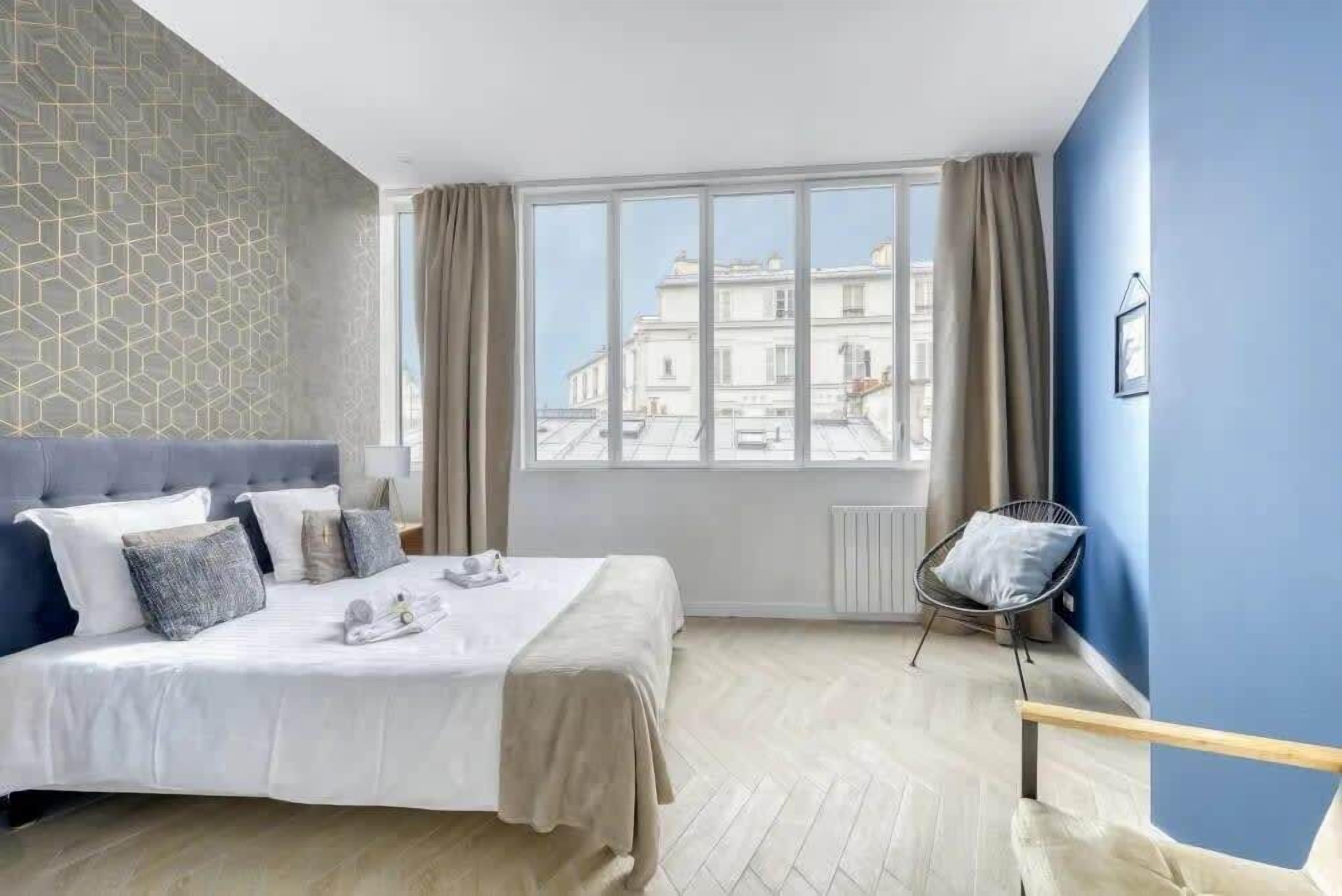 4 chambres, bureau, fer et planche à repasser, Wi-Fi