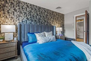 2 chambres, fer et planche à repasser, Wi-Fi, draps fournis