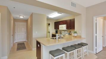 Condo, Multiple Beds (Waterside Village Condo 203) | Private kitchen