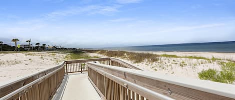 Townhome, 2 Queen Beds (Beach View Lower) | Beach | On the beach