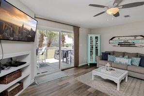 House, Multiple Beds (Barrier Dunes 547  Sand and Surf) | Living area - Barrier Dunes 547 - 19 Sand and Surf (Port St. Joe)