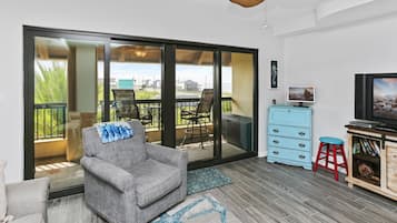 Condo, Multiple Beds (Club at Mexico Beach 2C Coastal Dream) | Living area