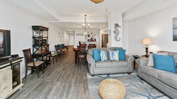 Condo, Berbilang Katil (Club at Mexico Beach 2C Coastal Dream) | Ruang tamu