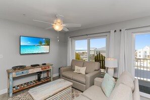 Condo, Multiple Beds (Surfside 15  Beachtime) | Living area - Surfside 15 - Beachtime (Port St. Joe)