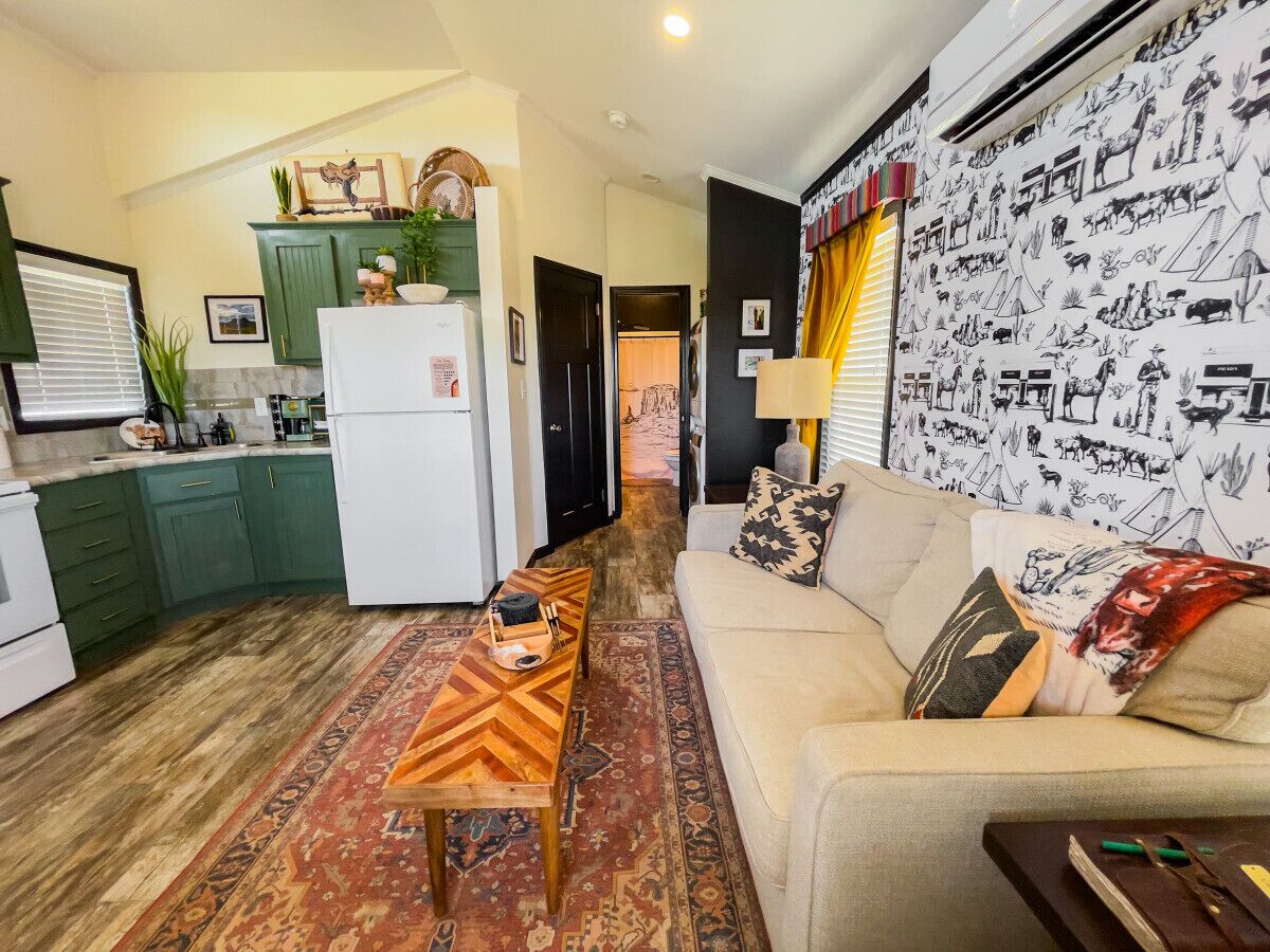 Smart-tv en een open haard