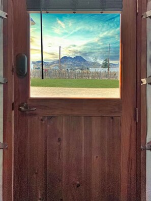 Interior - Glamp in Heated Yurt in Big Bend @ Casa de Marca (Alpine)