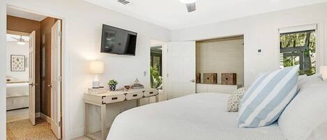 3 soverom, skrivebord, strykejern/-brett og wi-fi (inkludert)