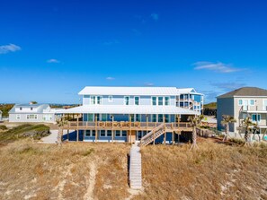 Exterior - Tuck Away - Stunning Ocean Front Designer Home (Atlantic Beach)