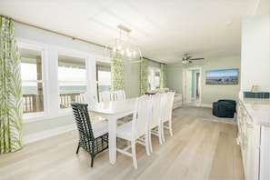 Dining - Tuck Away - Stunning Ocean Front Designer Home (Atlantic Beach)