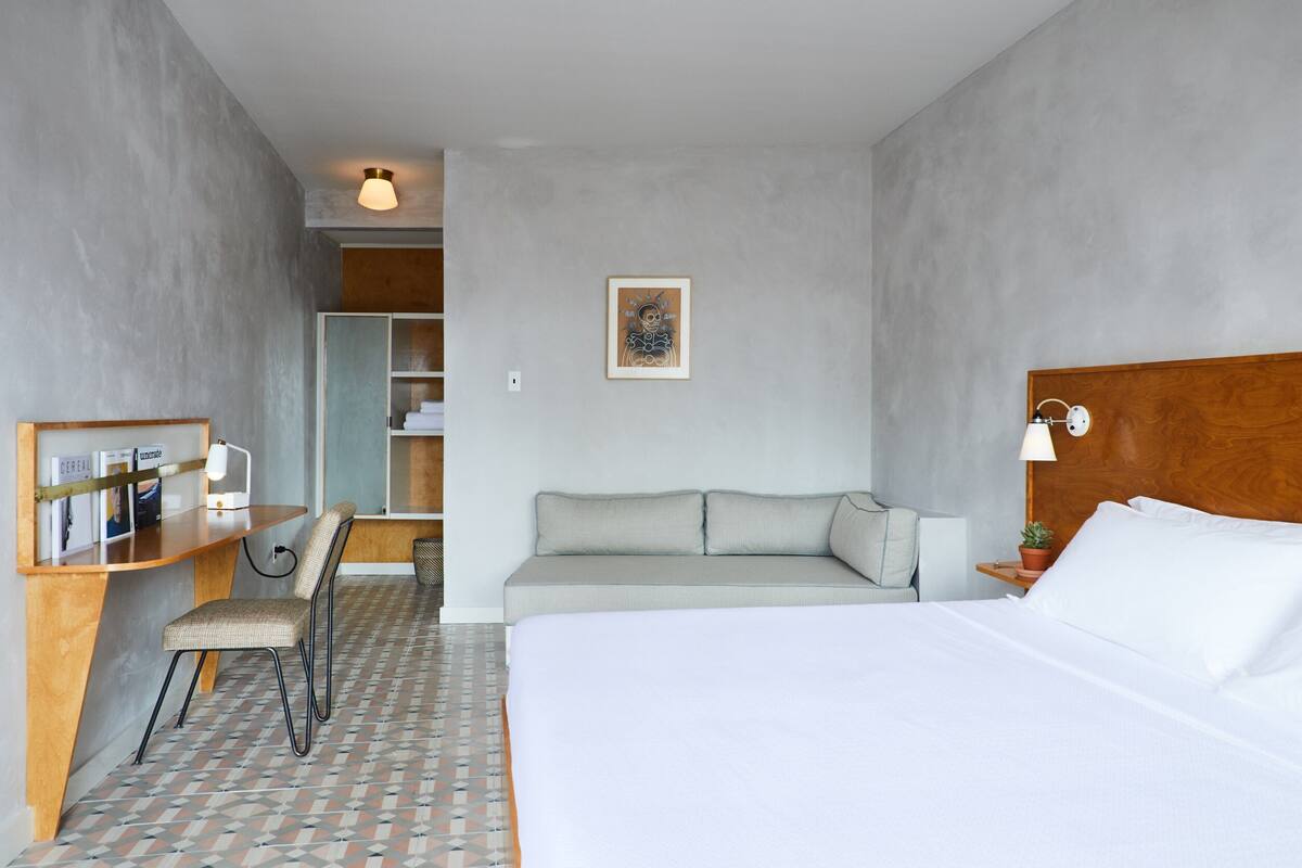 Habitación individual básica | Cortinas opacas y wifi gratis