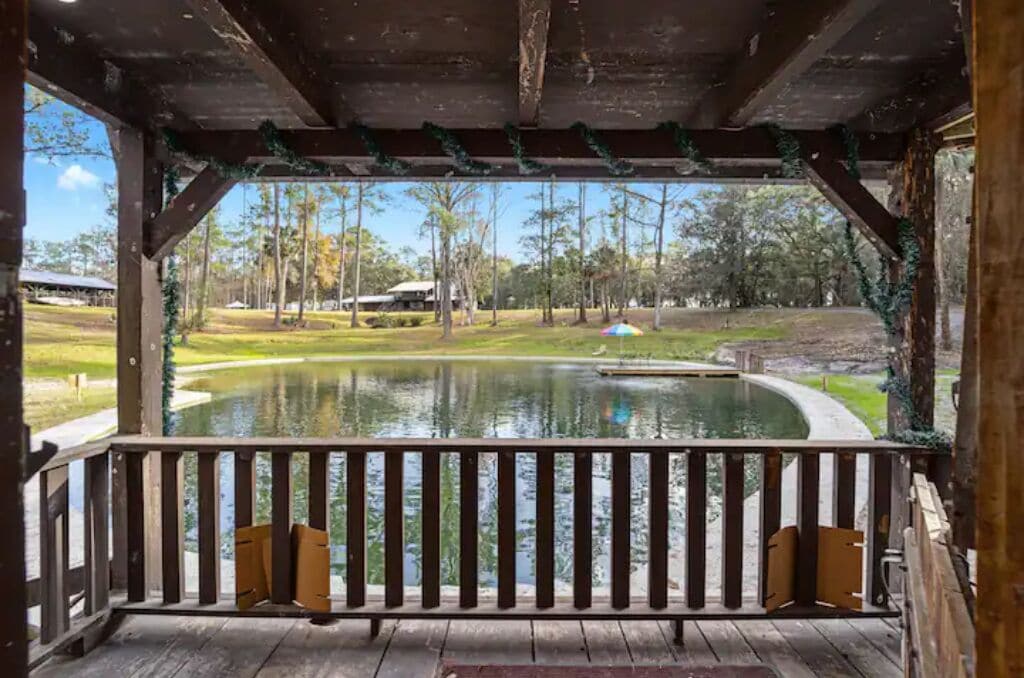 Terrain de l’hébergement 