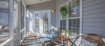 Whimsical 4 bedroom house with a cozy backyard