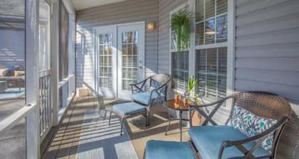 Whimsical 4 bedroom house with a cozy backyard