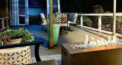 Whimsical 4 bedroom house with a cozy backyard