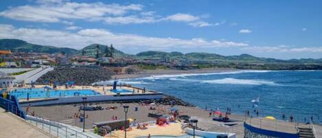 Vista a la playa o al mar