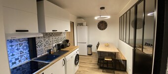 Appartement, avec grande terrasse, Ski aux pieds - Cosy et Industriel