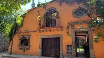 Fassade der Unterkunft