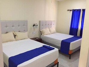 Free WiFi, bed sheets