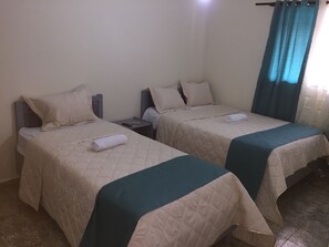 Free WiFi, bed sheets