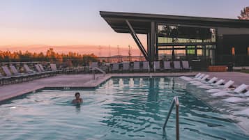 Seasonal outdoor pool