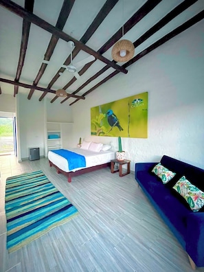 Desk, iron/ironing board, free WiFi, bed sheets - HOTEL PARQUE LA CASONA (Garzón)