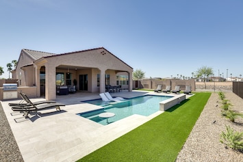 Goodyear Vacation Rental | 3BR | 2.5BA | 2,700 Sq Ft | Stairs to Access