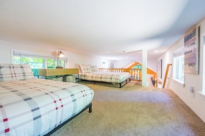 2 bedrooms, desk, iron/ironing board, free WiFi