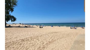 On the beach
