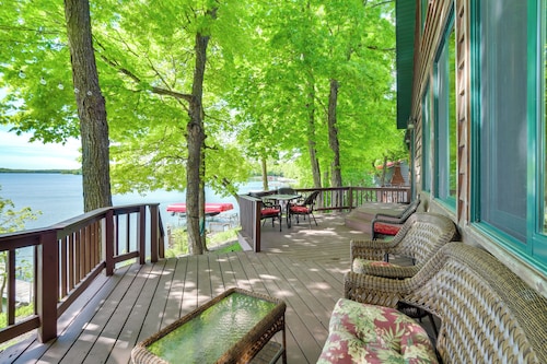 Waubun Lake Cabin w/ Private Dock + Fire Pit!