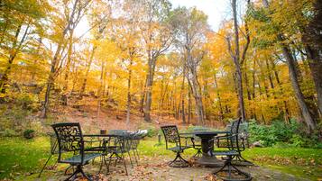 Maison, 4 chambres, non-fumeurs, vue montagne | Terrasse/Patio
