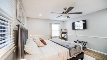 Maison, 4 chambres, non-fumeurs, vue montagne | 4 chambres, literie de qualité supérieure, couette en duvet d'oie