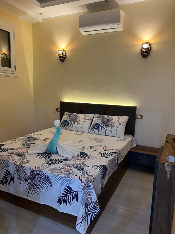 Lägenhet | 1 sovrum, strykjärn/strykbräda, gratis wi-fi och sängkläder