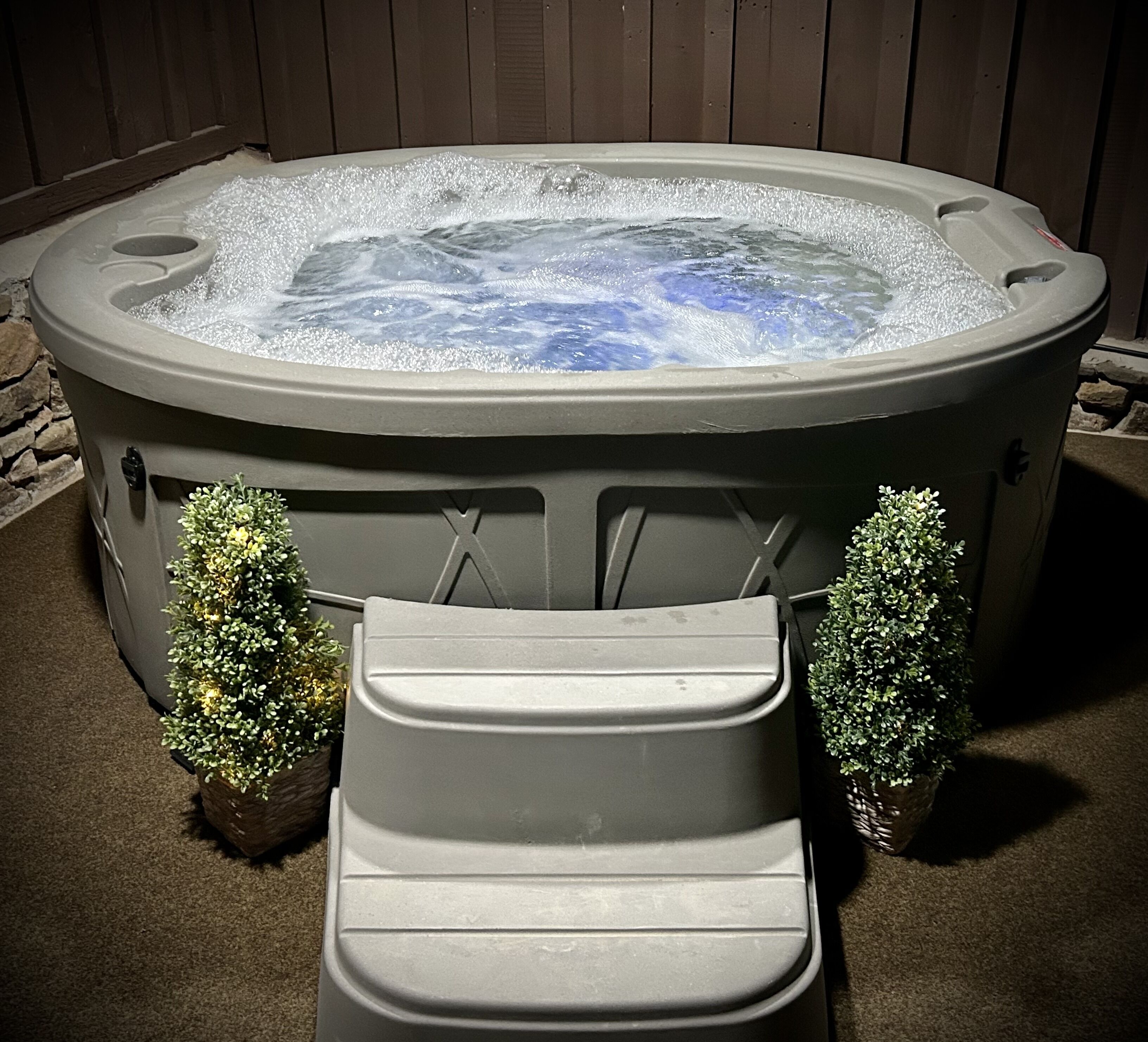 Baignoire à remous extérieure