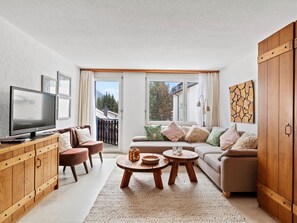 TV - Cosy apartment for 4 people with WIFI, TV and balcony (Lenzerheide)