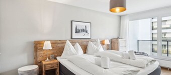 Beautiful apartment for 4 guests with WIFI, TV and balcony
