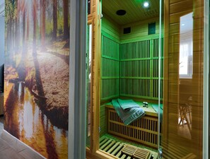 Sauna - Beautiful apartment for 6 guests with WIFI, TV and balcony (Jilemnice)