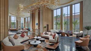 Sitteområde i lobbyen