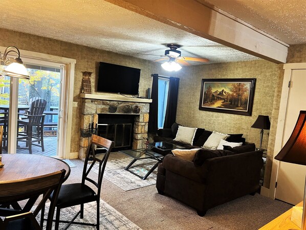 Älytelevisio, takka