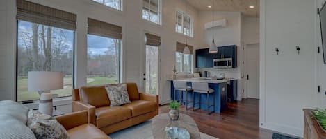 Télévision, cheminée