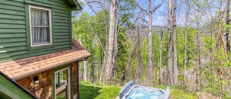 Bain à remous extérieur