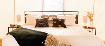 Yellowstone Luxury Safari Tent, sleeps 6 w/ 1 king
