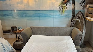 1 多间卧室、熨斗/熨衣板、WiFi、床单