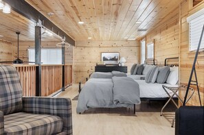1 habitación, tabla de planchar con plancha, wifi y ropa de cama