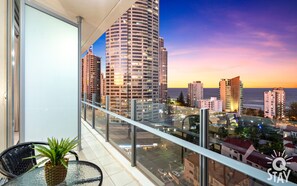 Apartment, 2 Schlafzimmer, Meerblick | Terrasse/Patio